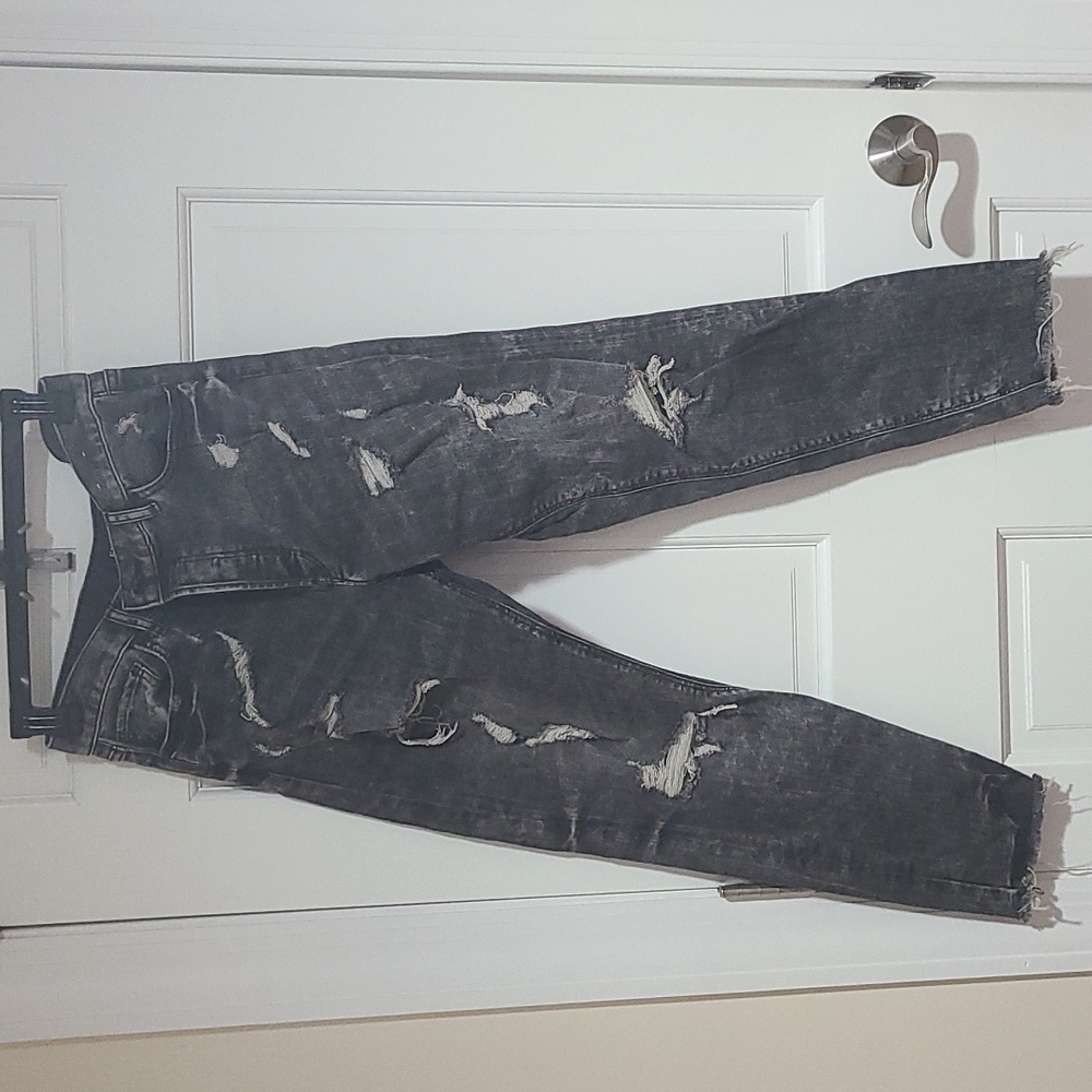 Worn once!  Like new Express jeans